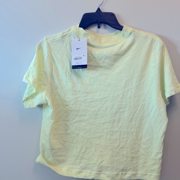 NIKE GIRLS DRI-FIT CHECK LOGO TRAINING T-SHIRT XL (18/20)US - Picture 7 of 9